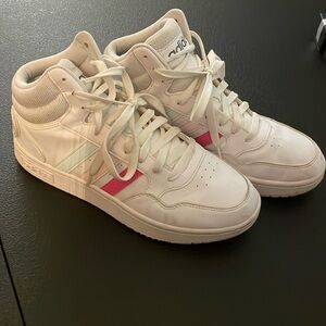 Adidas Mid Rise 3 Stripe Sneakers